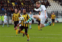 Rijnsburgse Boys - SC Genemuiden (Foto Helmich Lubberts).